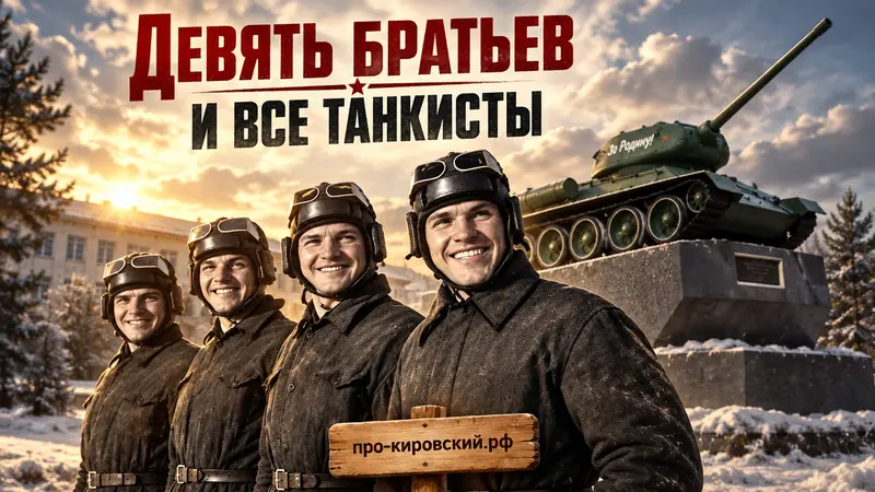 Девять братьев и все танкисты
