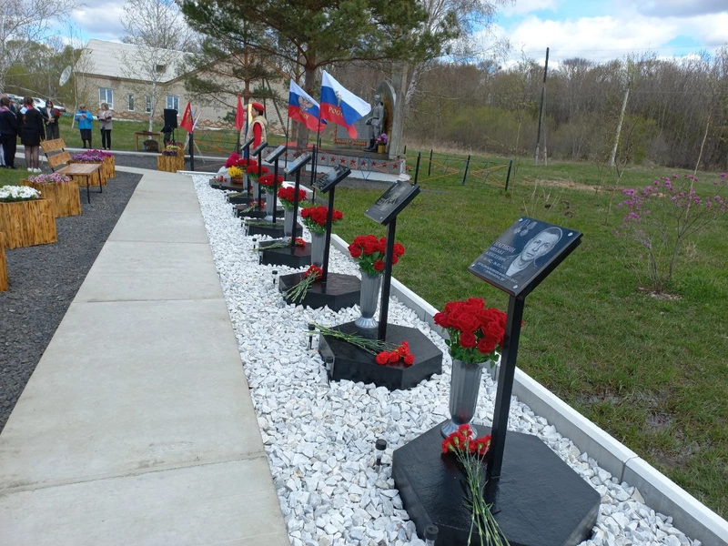Аллея Памяти земляков, героически погибших в ходе прове...