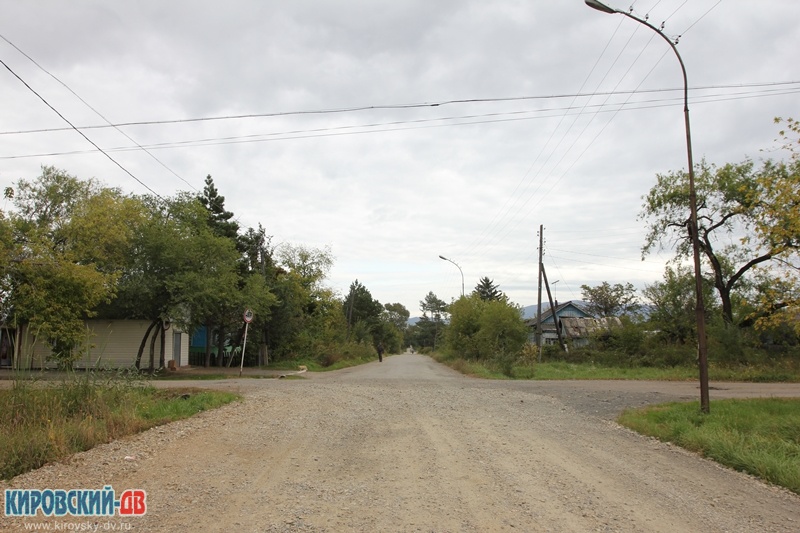 перекрёсток Сплавная-Советская, пгт.Кировский