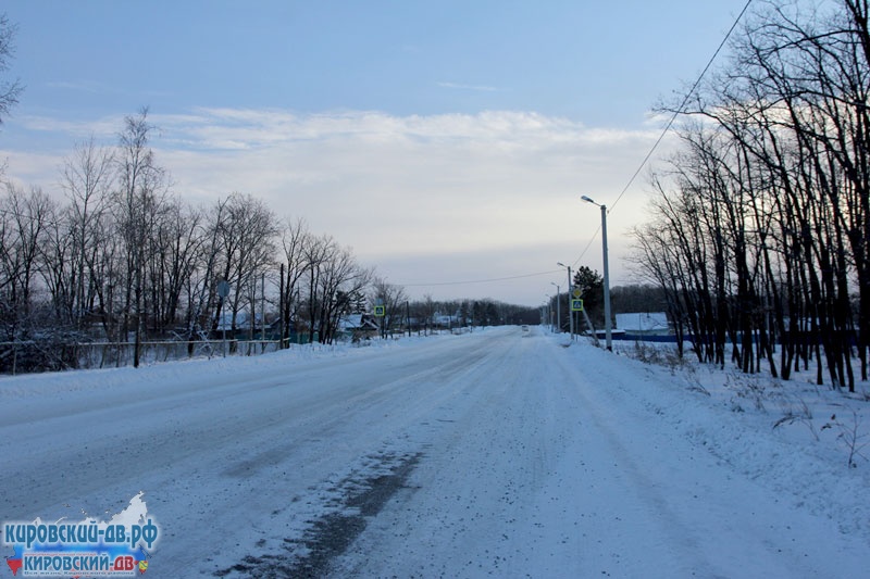 Трасса м60, пгт.Кировский