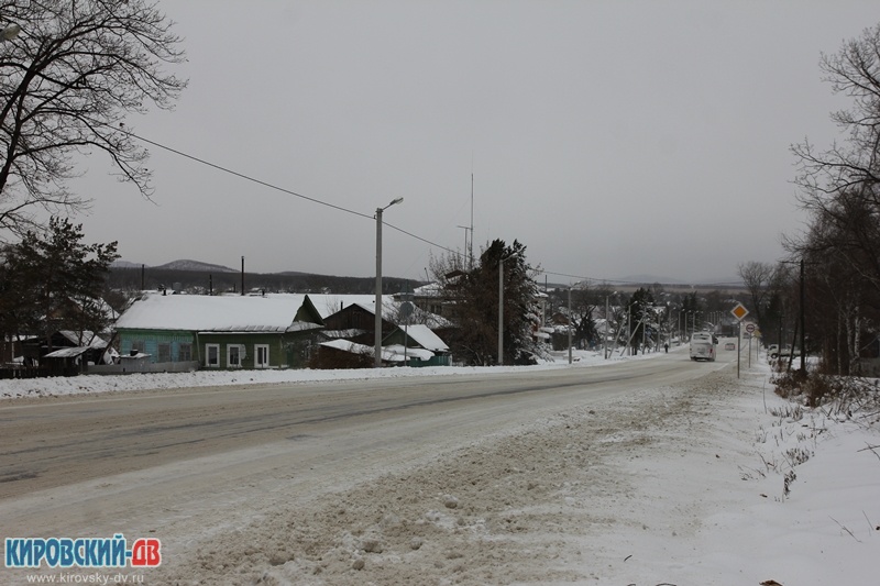 Трасса, пгт.Кировский