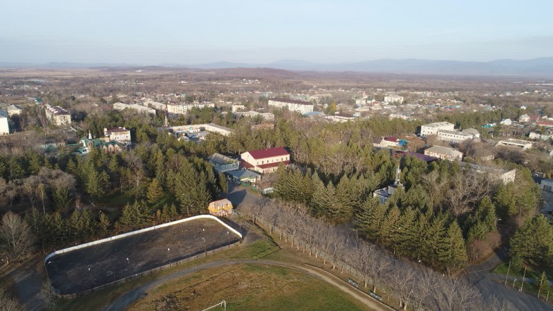 С высоты птичьего полёта, пгт.Кировский