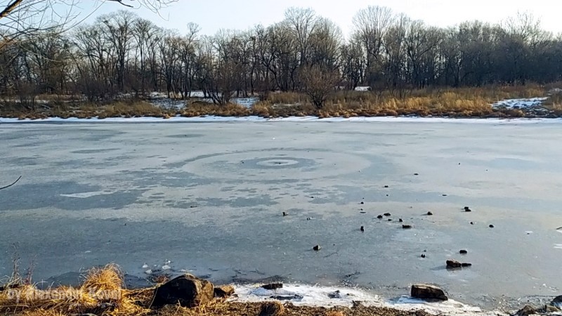 Круги на воде, пгт.Кировский