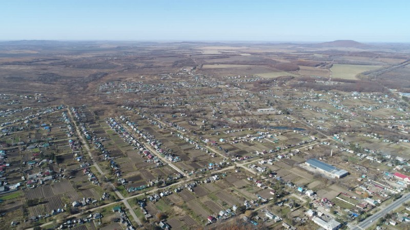 С высоты птичьего полёта, пгт.Кировский