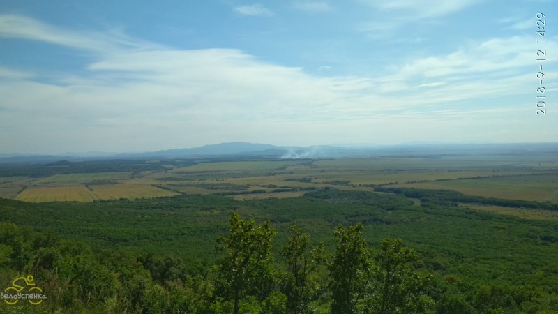 Вид с горы Медвежья, Кировский район