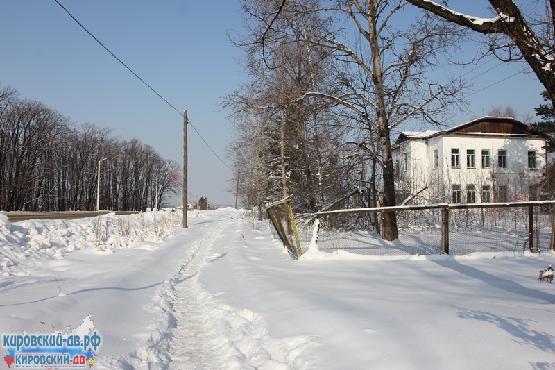 Тротуар, пгт.Кировский