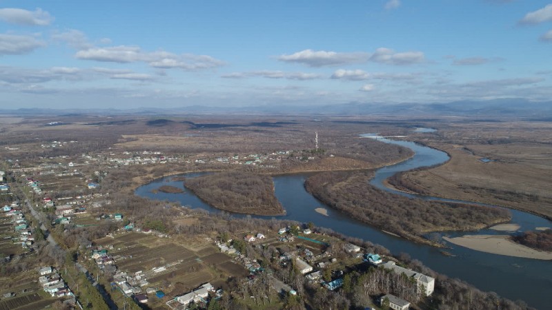 С высоты птичьего полёта, пгт.Кировский