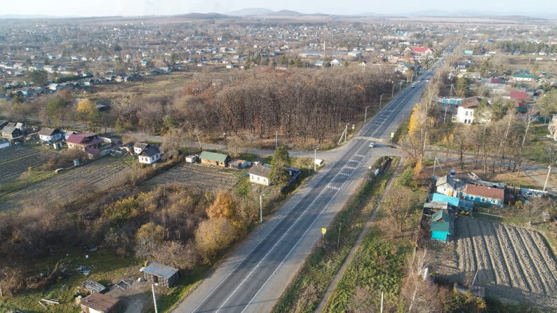 С высоты птичьего полёта, пгт.Кировский