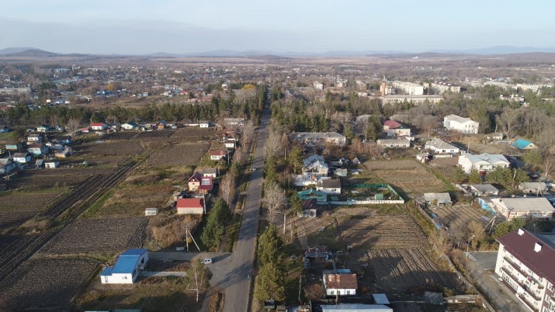 С высоты птичьего полёта, пгт.Кировский