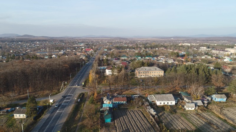 С высоты птичьего полёта, пгт.Кировский