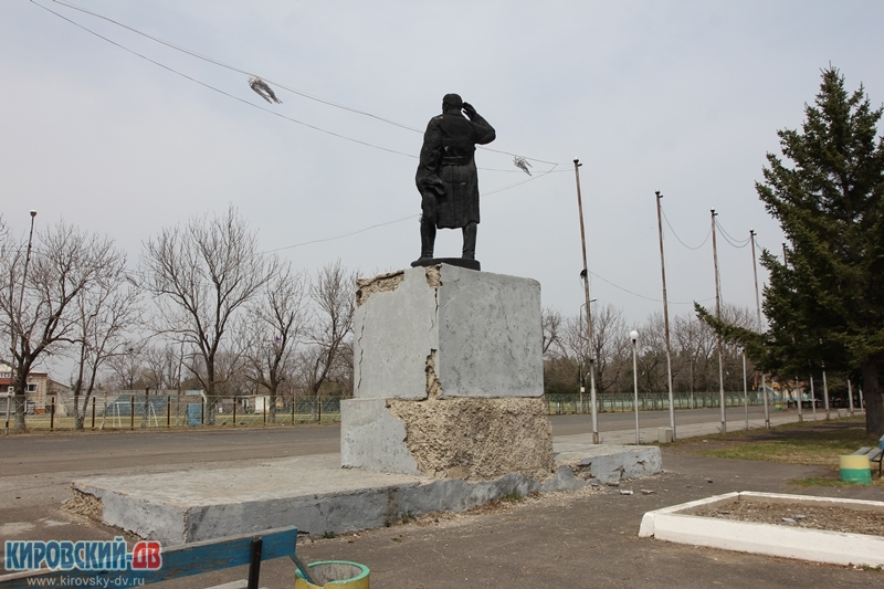 Памятник Кирову, пгт.Кировский