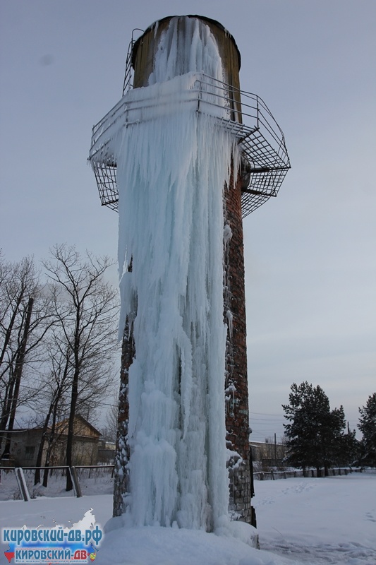 Водонапорная башня, пгт.Кировский