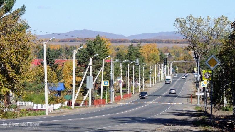 Улица Гагарина, пгт.Кировский