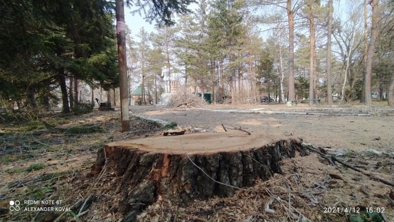 Сквер Ленина, пгт.Кировский