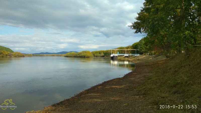 Пляж, кп.Горные Ключи