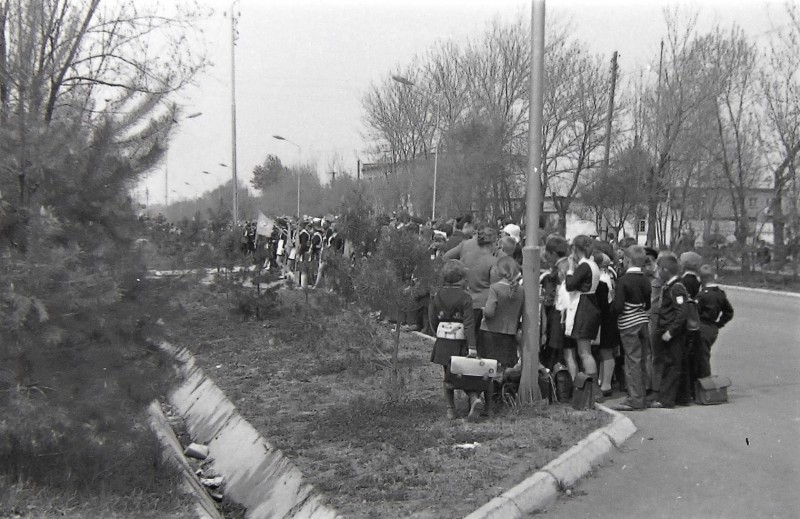 Парад, пгт.Кировский